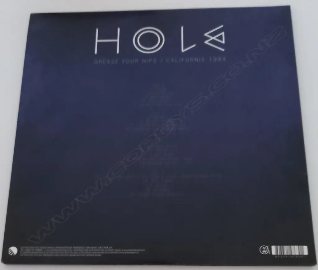 Hole (2), Grease Your Hips / California 1994 (White/coloured vinyl) Image 1++